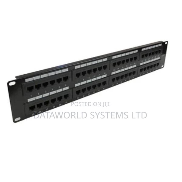 D-Link NPP-C61blk481 48 Port Cat6 Unshielded Patch Panel - main view