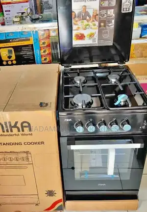 Cook Smarter With the Mika 4 Burner Full Gas Electric Cooker Oven