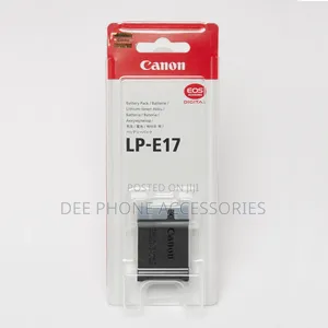 Canon Lp E17 Rechargeable Camera Battery