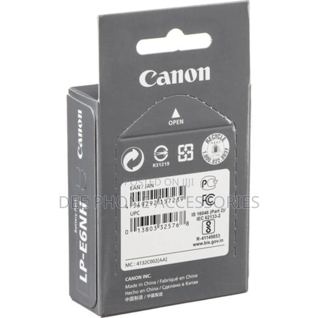 Canon Lp E6nh Original Camera Battery - thumbnail 3