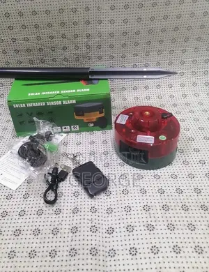 Home Siren>> Solar Alarm With Infrared Motion Sensor