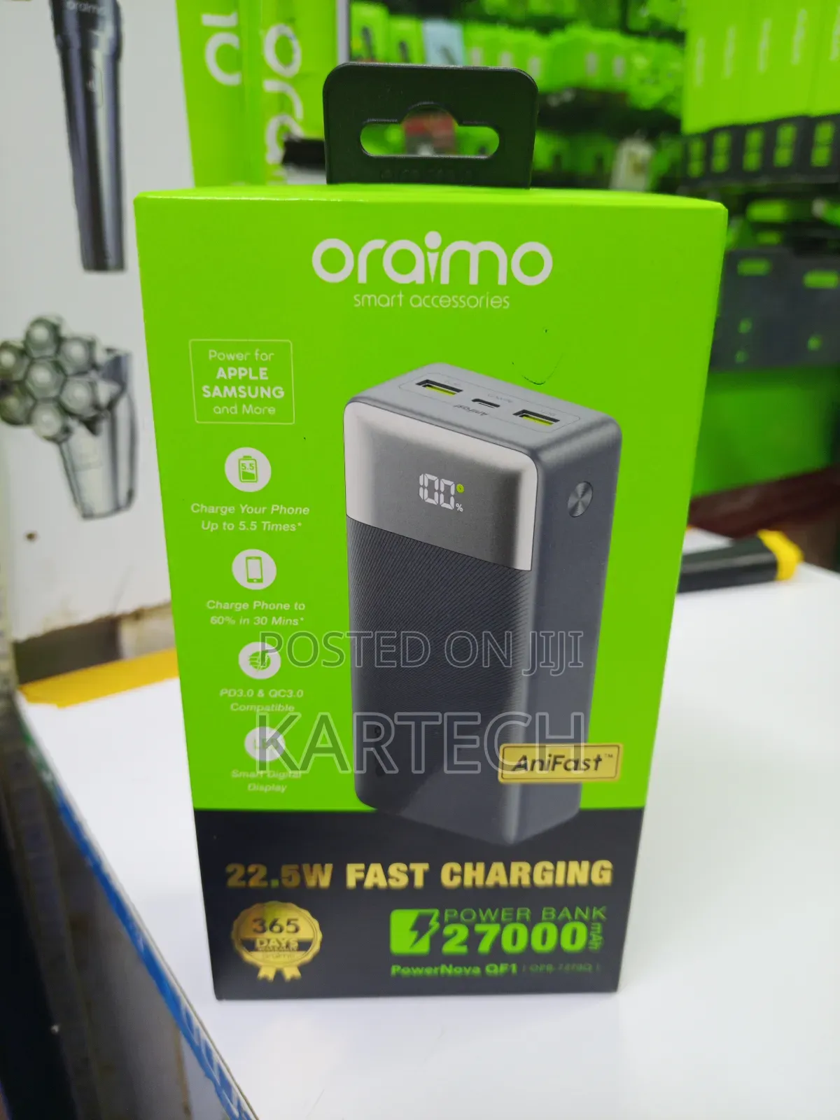 Oraimo Powernova Opb-P271d 27000mah Power Bank