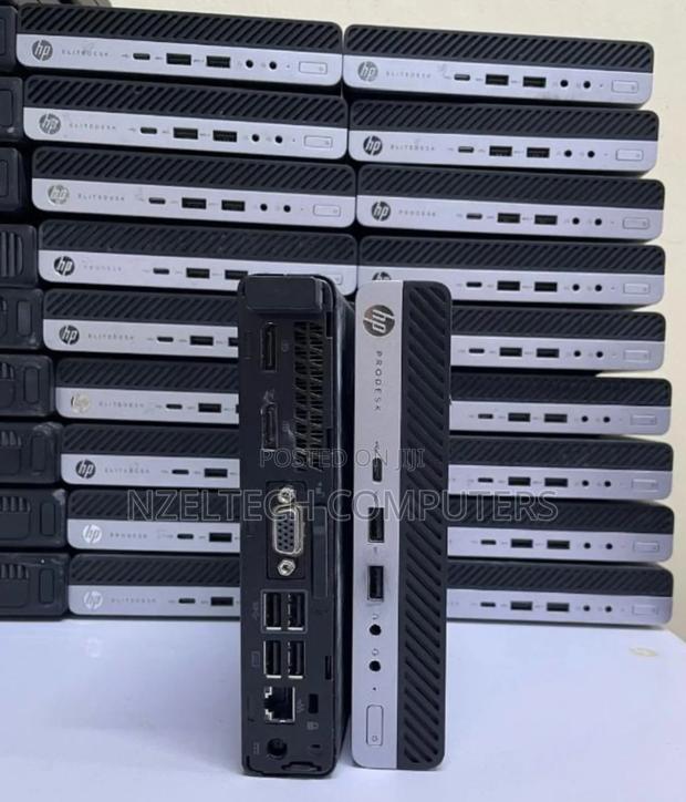 Desktop Computer HP EliteDesk 800 G3 8GB Intel Core i5 SSD 256GB - main view