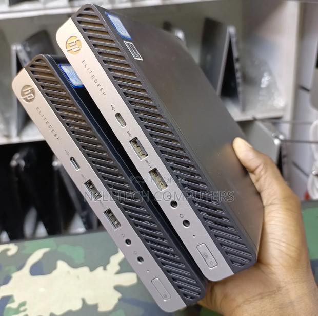 Desktop Computer HP EliteDesk 800 G3 8GB Intel Core i5 SSD 256GB - thumbnail 3