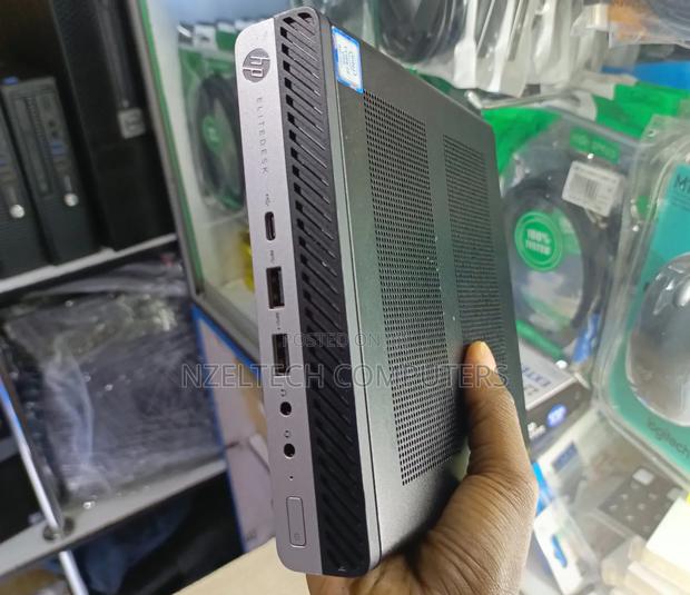 Desktop Computer HP EliteDesk 800 G3 8GB Intel Core i5 SSD 256GB - thumbnail 4