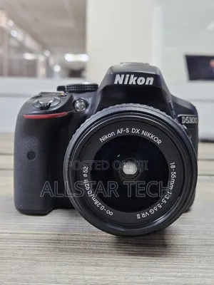 Nikon D5300 DSLR Camera With 18-55mm Lens (Black)