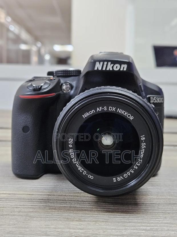 Nikon D5300 DSLR Camera With 18-55mm Lens (Black)