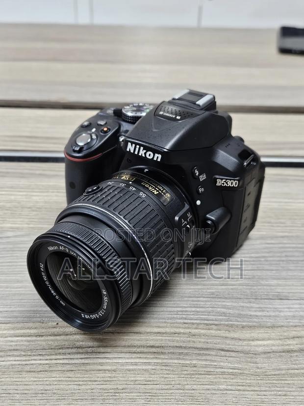 Nikon D5300 DSLR Camera With 18-55mm Lens (Black) - thumbnail 2