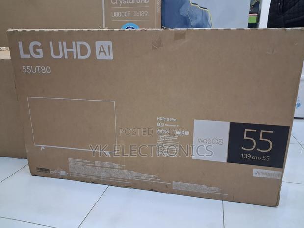 Lg 55′′ 55ut80006la Smart Webos Ai Thinkq Tv - main view