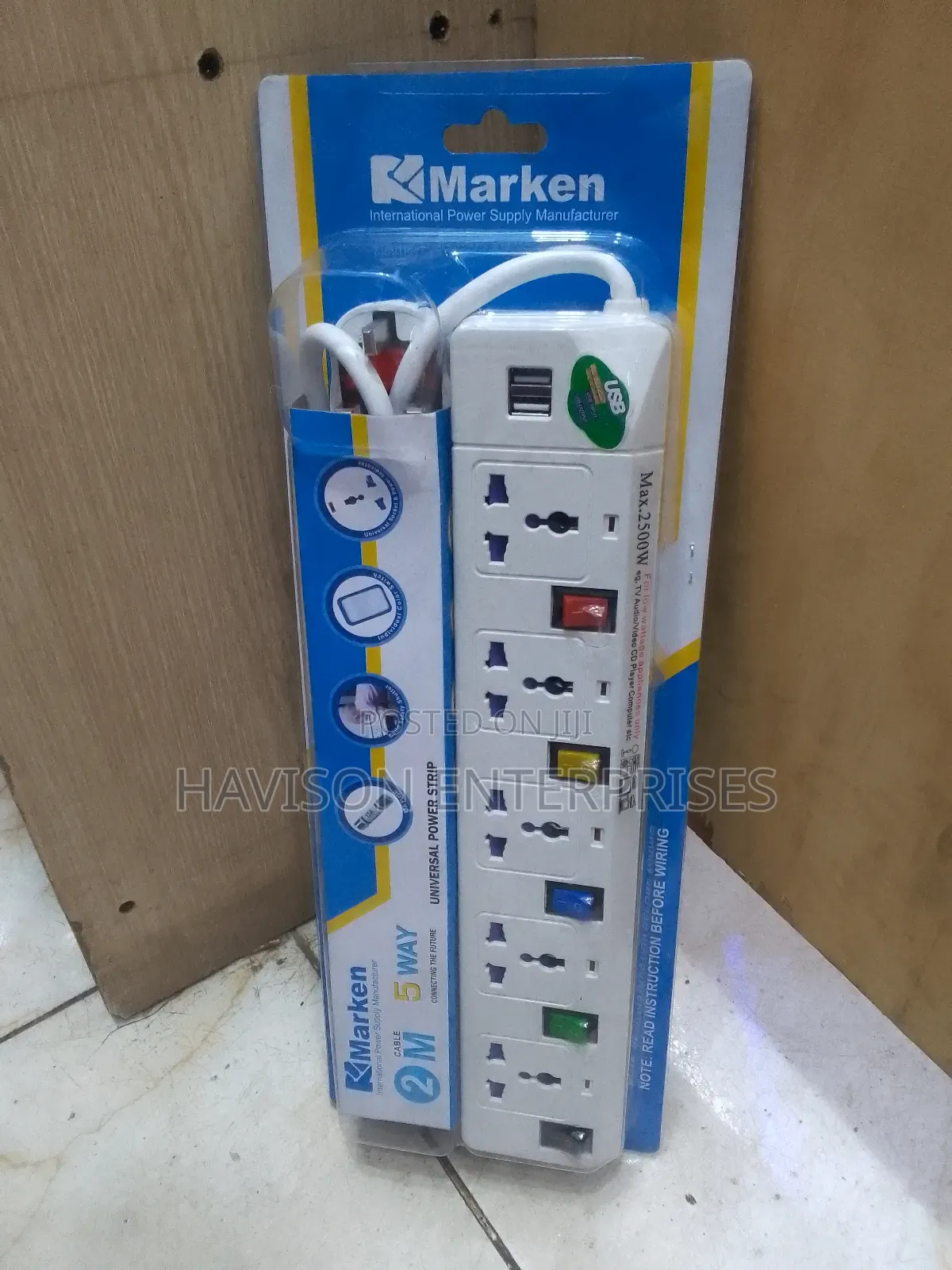 Usb Type Marken 5 Way Extension
