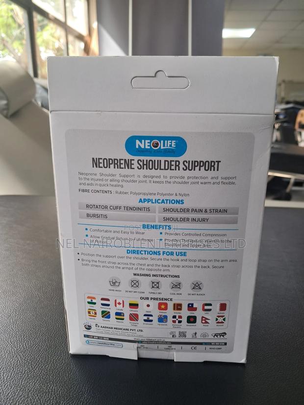 Neolife Neoprene Shoulder Support (Np-06) - thumbnail 4