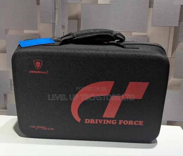 Driving Force Ps5 Slim Carrying Case Black