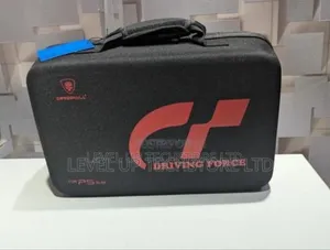 Driving Force Ps5 Slim Carrying Case Black