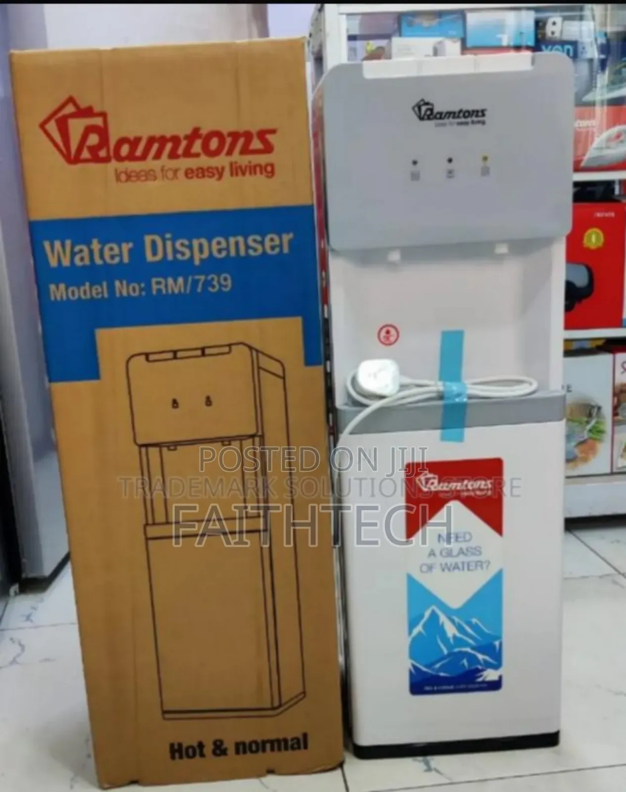 *Ramtons Dispenser Hot and Normal Rm739