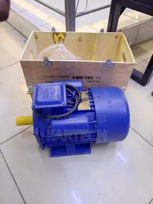 K-Max Italy 7.5hp Electric Motor Single-Phase Motor