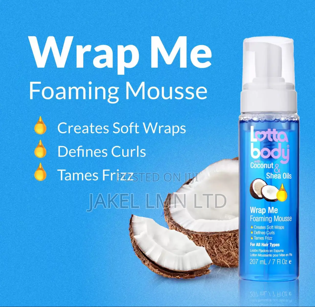 Lotta Body Wrap Me Foaming Mousse - 207ml