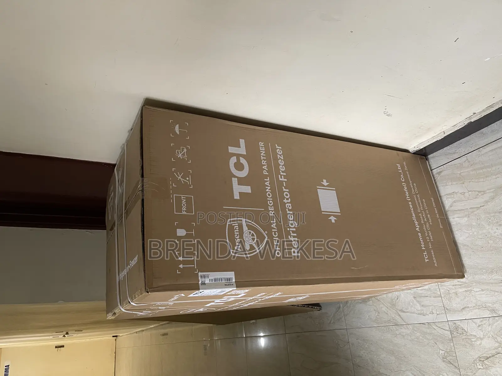 TCL F153tm 153l Double Door Fridge