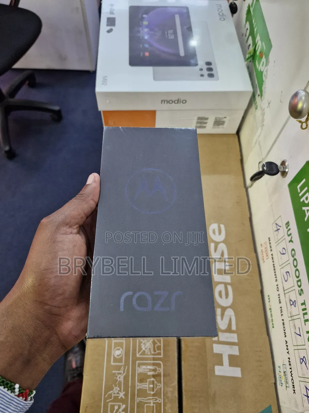 New Motorola Razr 2022 256 GB Gray