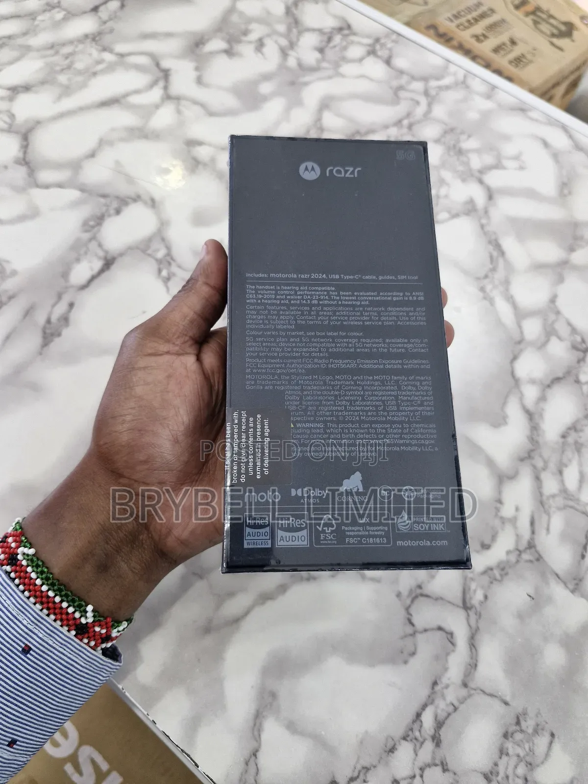 New Motorola Razr 2022 256 GB Gray