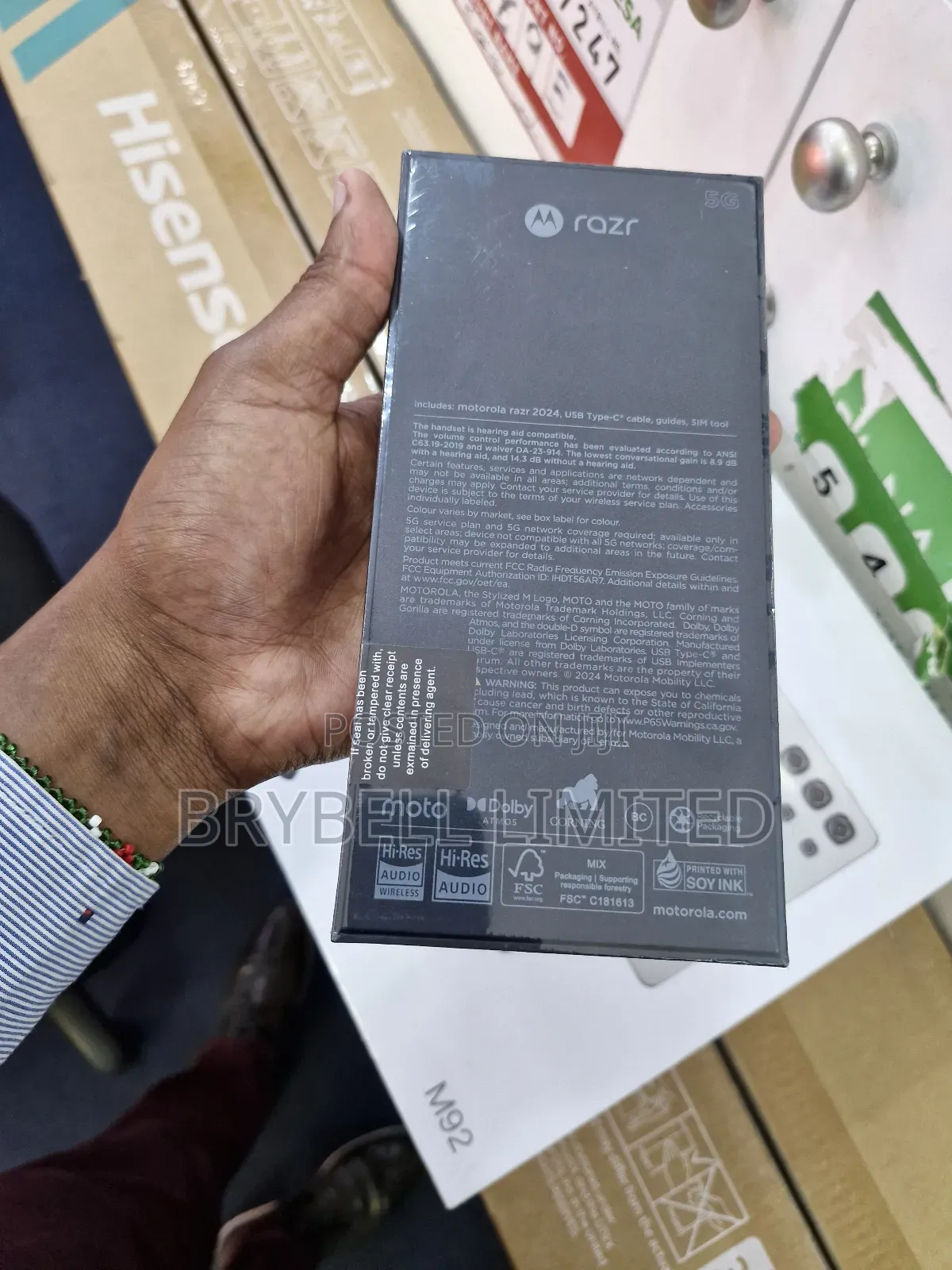 New Motorola Razr 2022 256 GB Gray