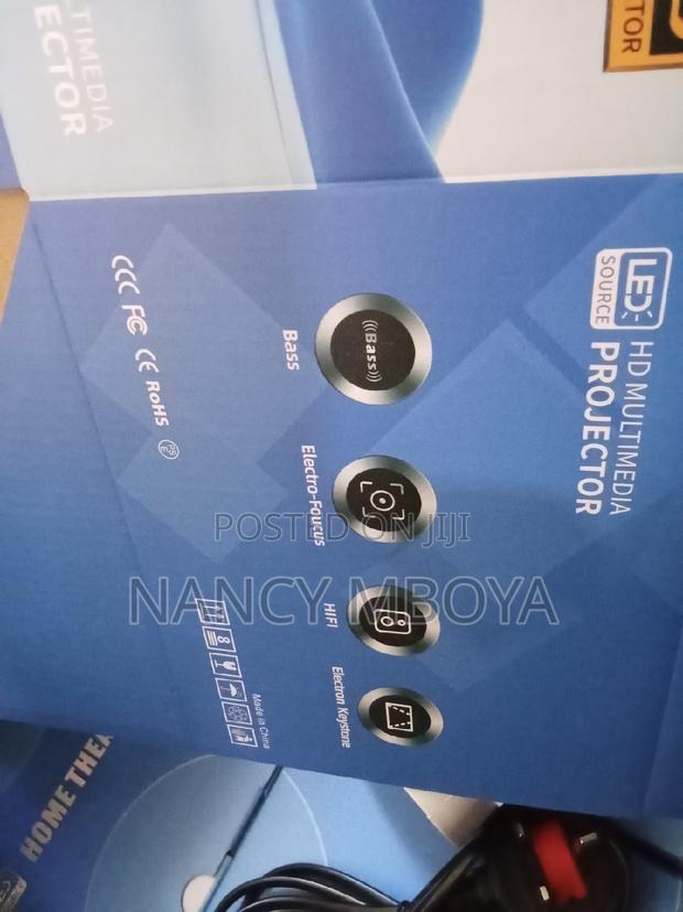 T100 Projector With 1280*720p Native Resolution and 220ansi - thumbnail 2