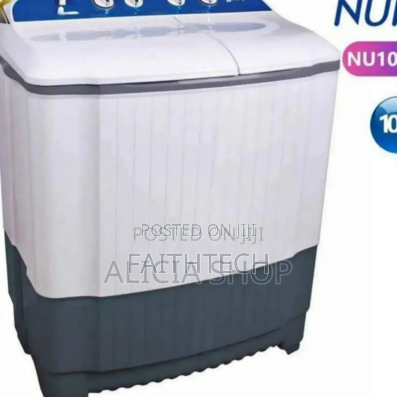 Nunix 10kgs Semi Auto Washing Machine