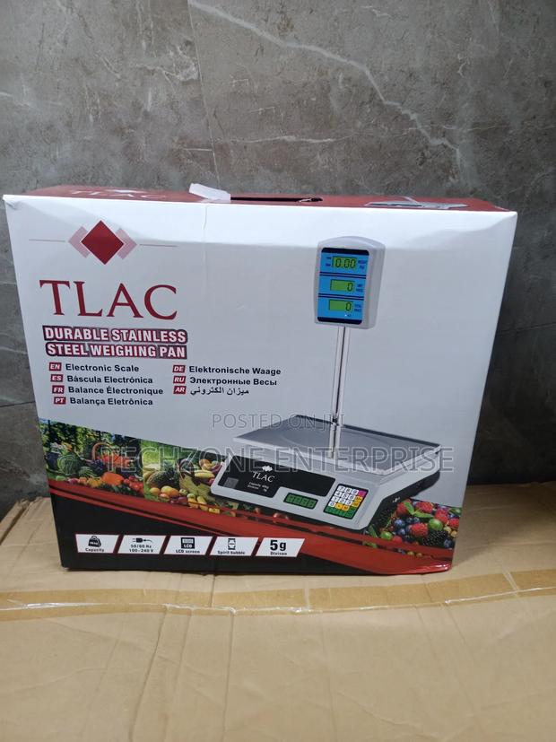 Tlac 40 Kg Acs-40 Digital Computing Weighing Scale With Arm, - main view