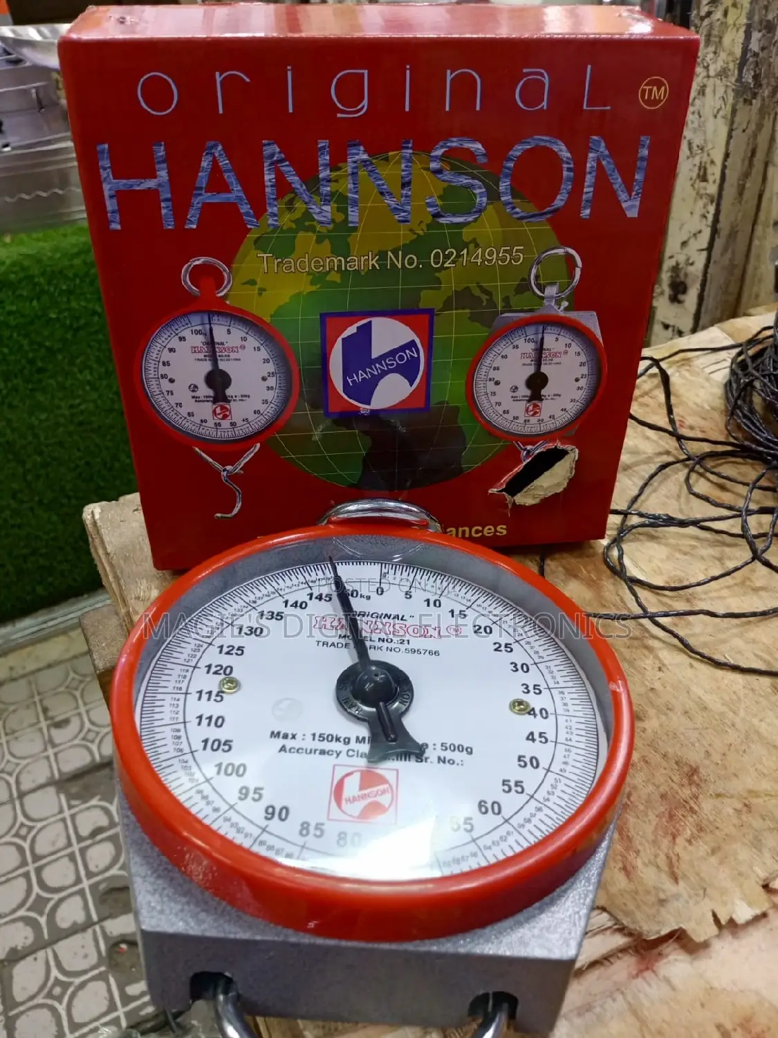 Most Reliable 150kg Hanson Weighing Scale