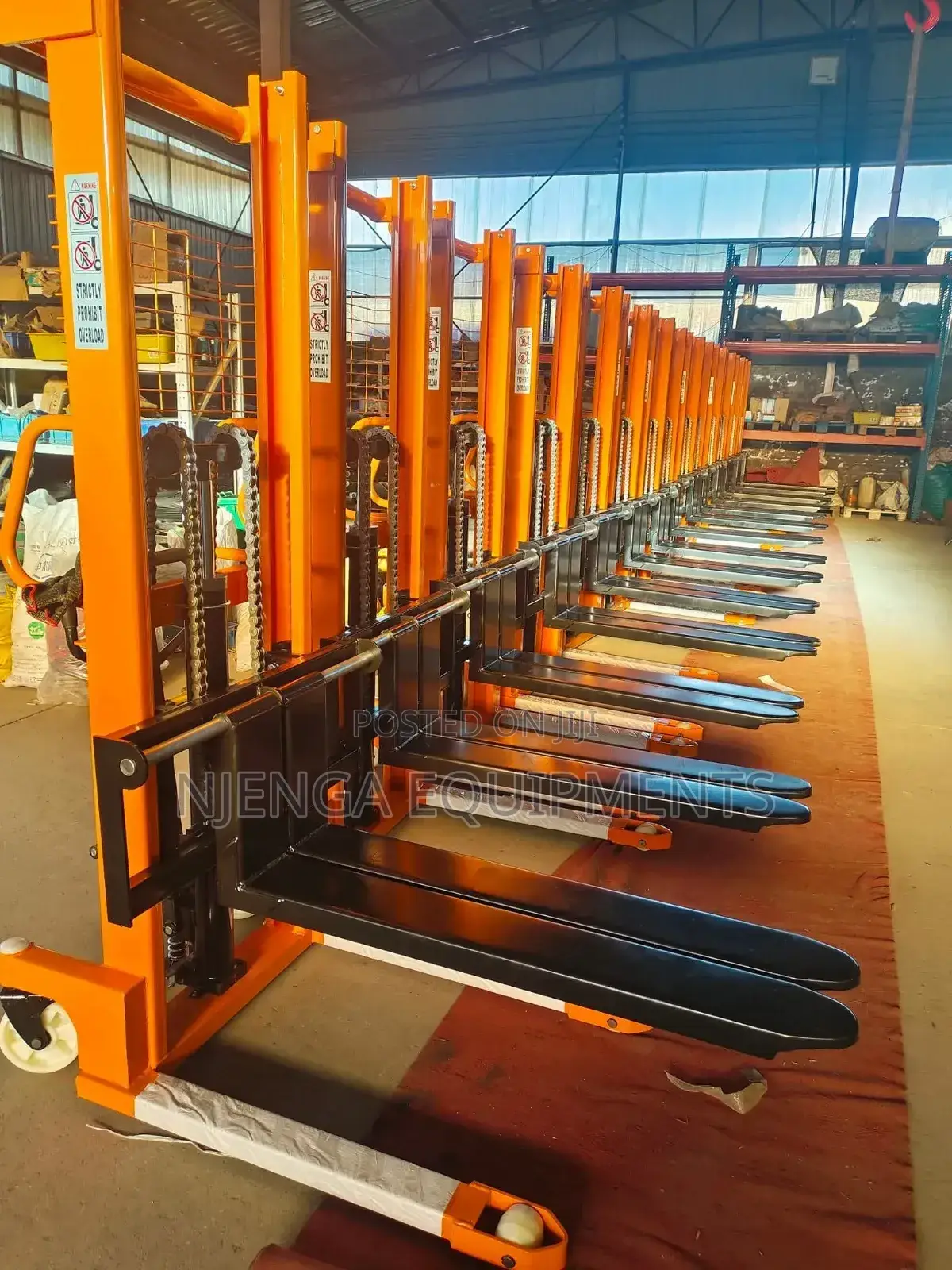 Hydraulic Manual Stacker/ Pallet Stacker 2t, 1.6m