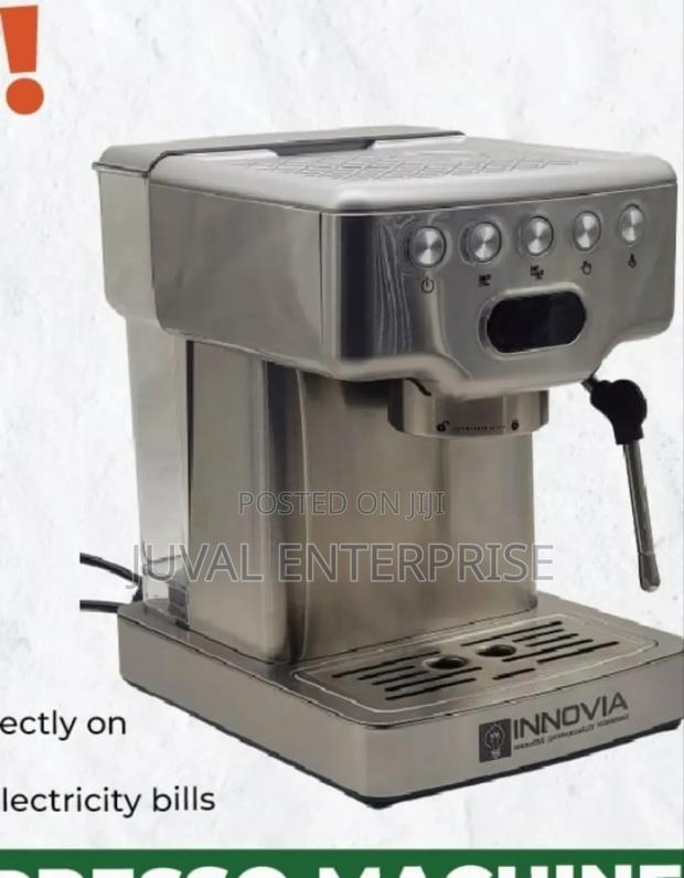 Modern Coffee Maker Innovia With Grinder - main view