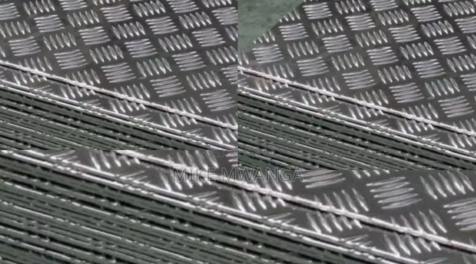 Embossed 4ftx8ft Aluminum Chequered Plates