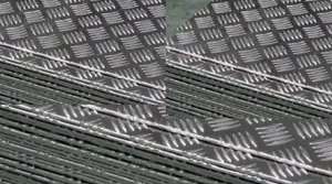 Embossed 4ftx8ft Aluminum Chequered Plates