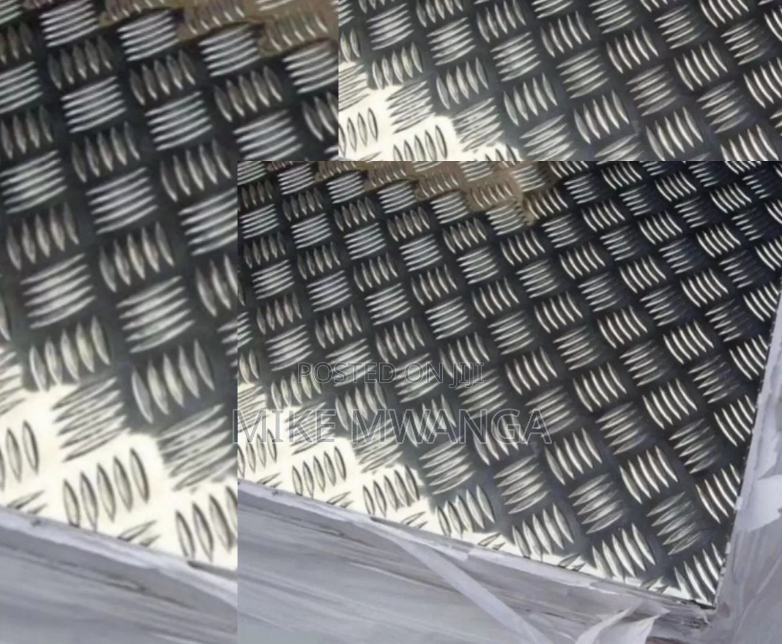 Threaded Aluminum Chequered Plate