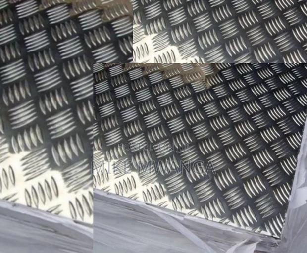 Threaded Aluminum Chequered Plate