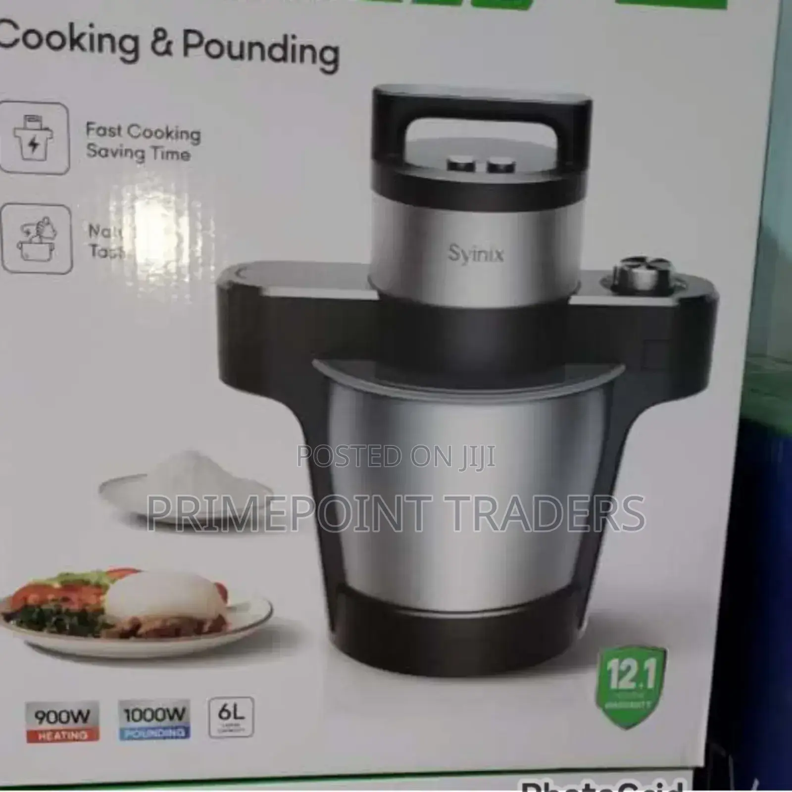 Syinix Ugali Cooker Eco.
Multifunctional Food✓