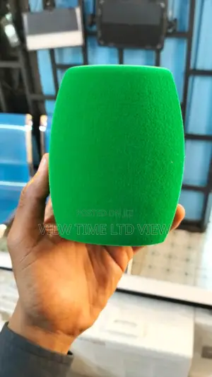 Green Microphone Windshield