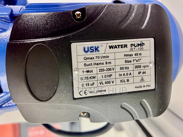 Usk Jet Booster Water Pump 1hp 45m Head - thumbnail 2