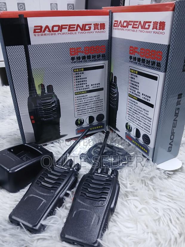 Security Walkie Talkie 888s 5w 16ch Uhf 400-470mhz - main view