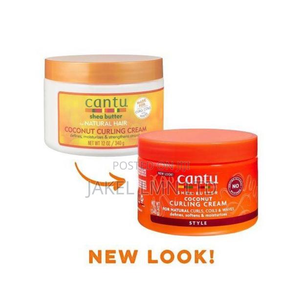 Cantu Shea Butter Coconut Curling Cream - 340g - main view
