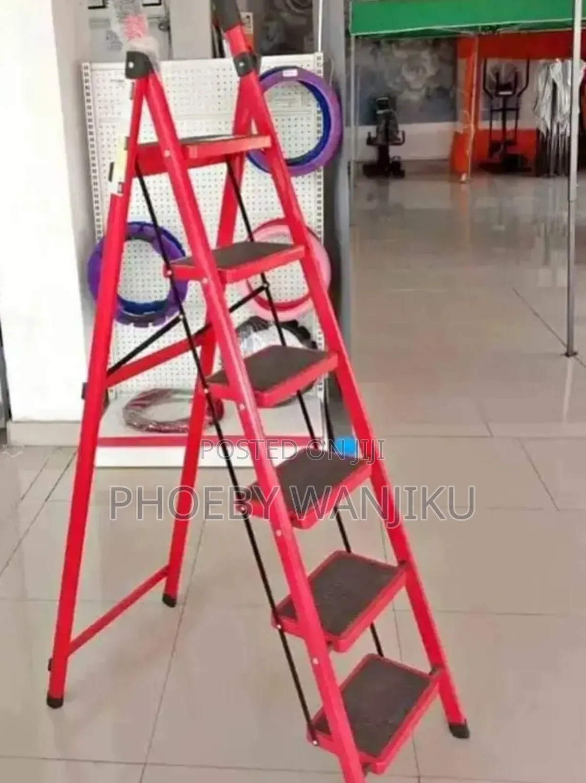 Retro 6 Step Ladder