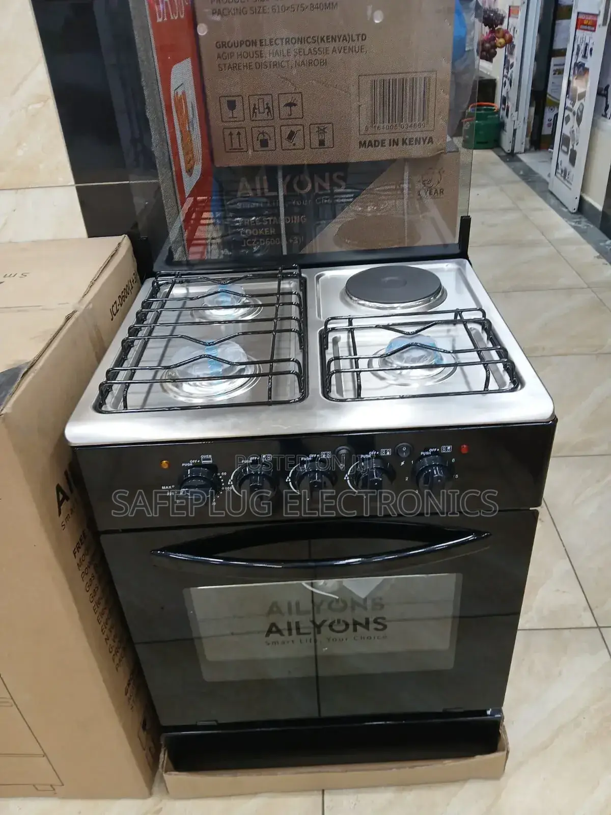 Standing Cooker Ailyons 60*60 3gas +1electric