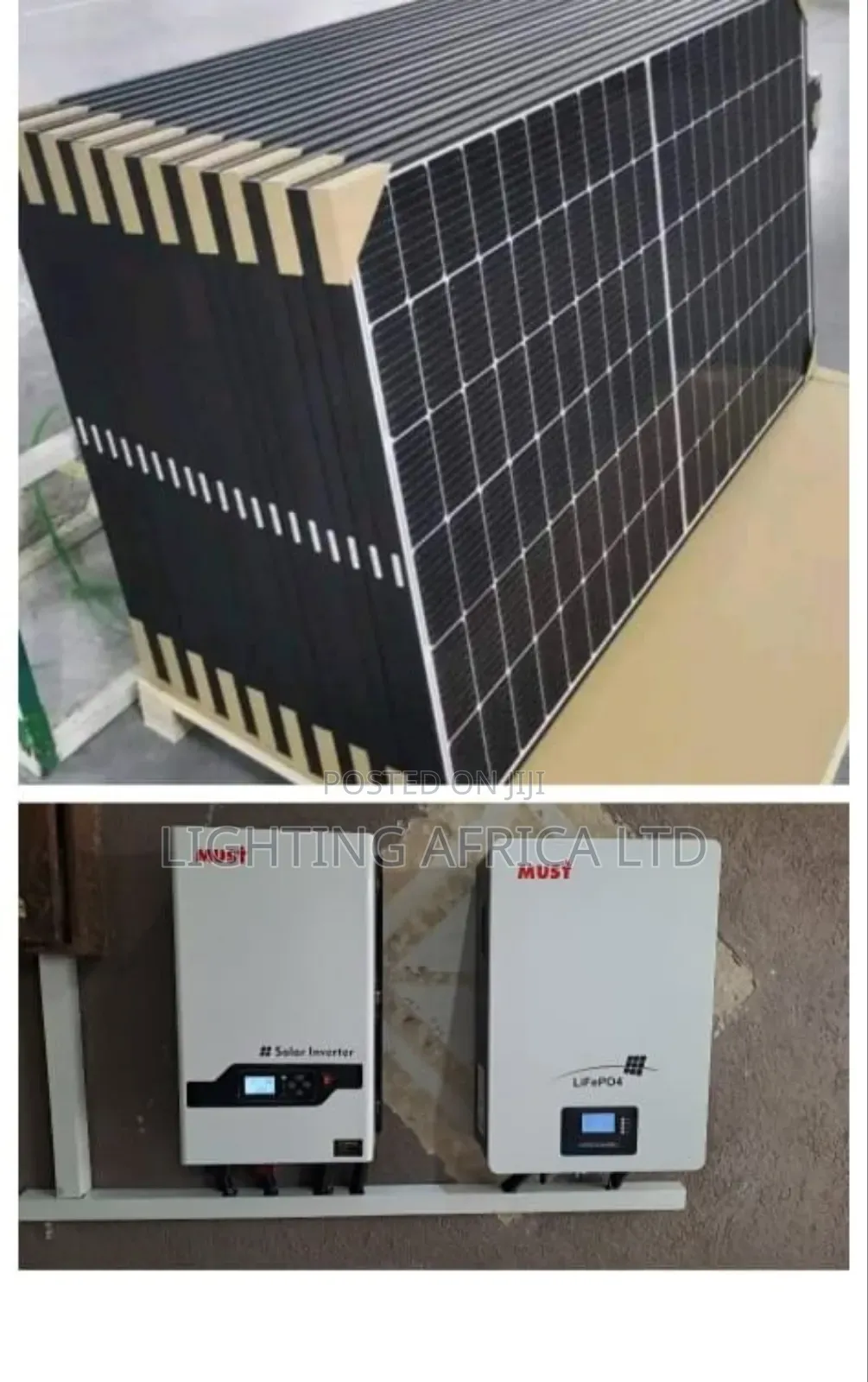 3.2kva Must Hybrid Inverter - 5.12kwh/24v Lithium Total Off-Grid Kit