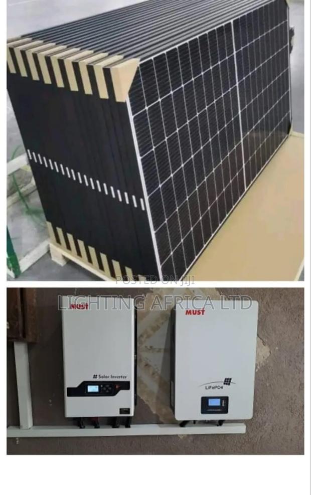 3.2kva Must Hybrid Inverter - 5.12kwh/24v Lithium Total Off-Grid Kit