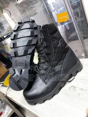 Black Military Boots,Army Boots - thumbnail 2