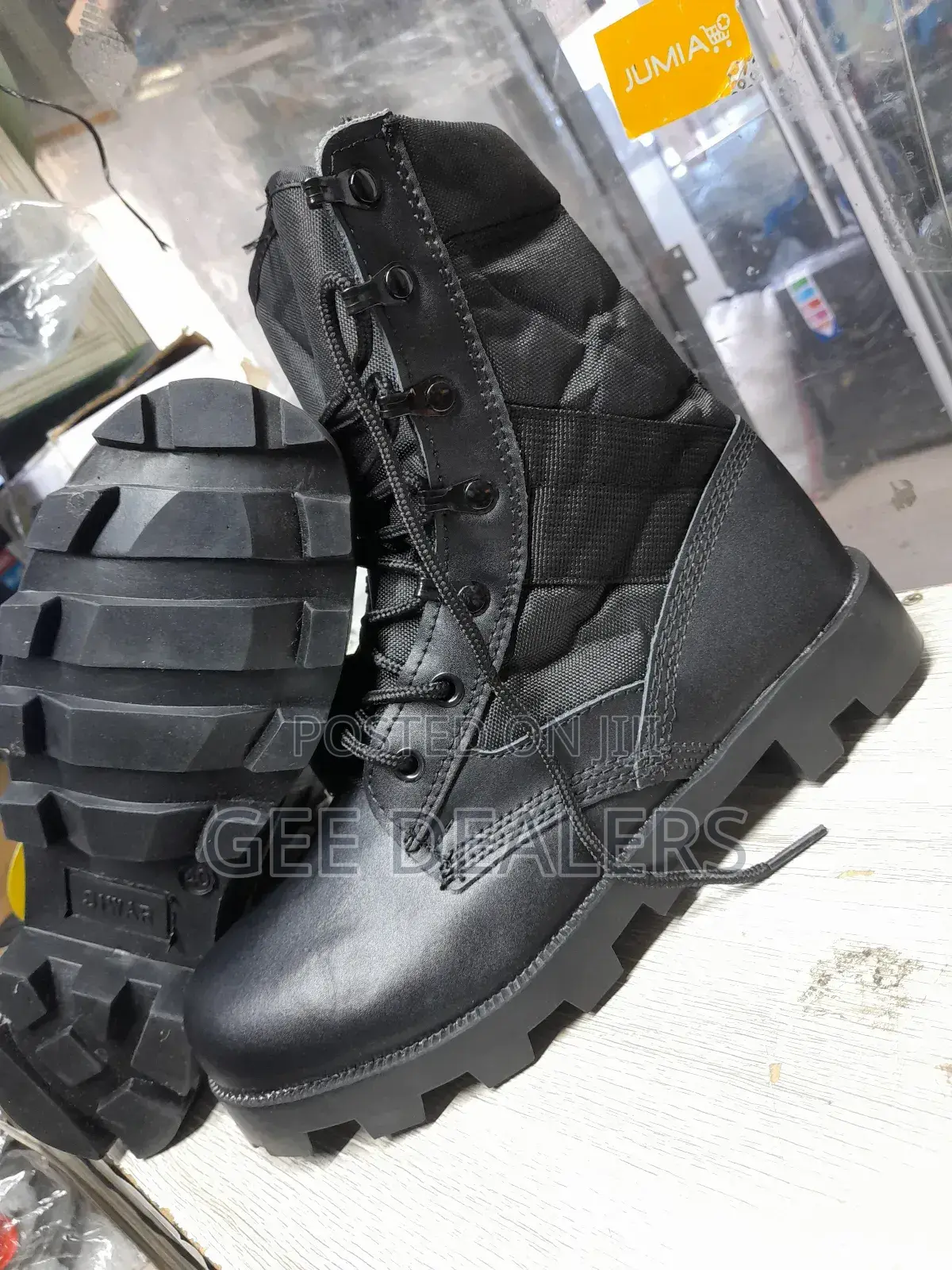 Black Military Boots,Army Boots