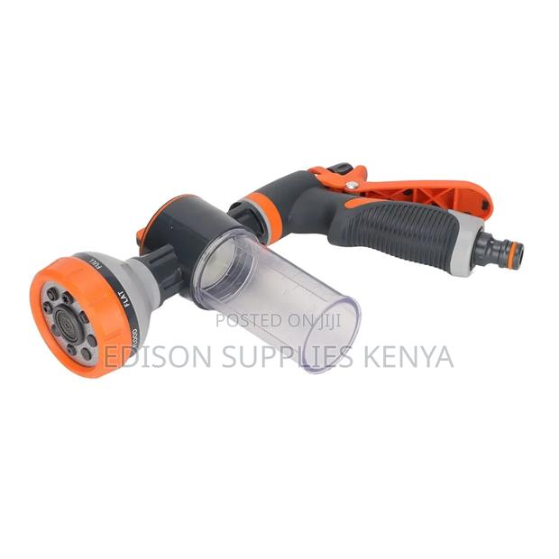 Water Gun Spray With Soap Bottle Hose Pipe Connector Nozzle - thumbnail 6