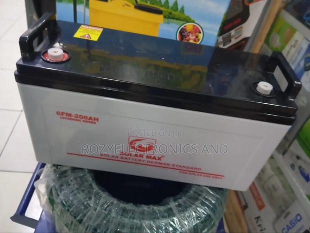 Maintenance Free 200 Ah Solar Max Battery