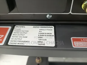 Honda 8kw/10kva Deisel Generator Pure Copper
