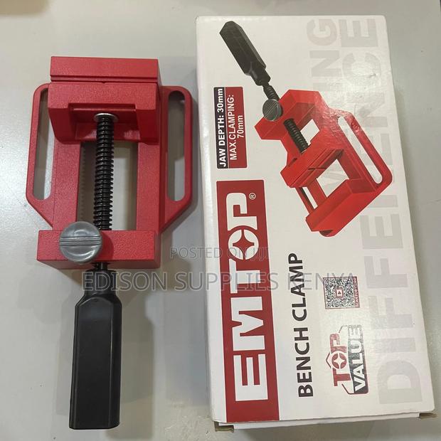 Bench Clamp Emtop Baby Bench Vise Small Drill Press Vice - main view