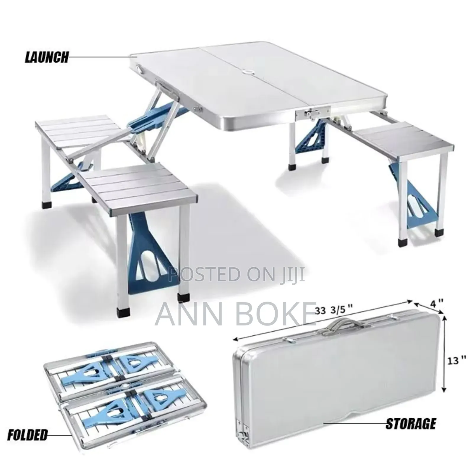Folding Adjustable Aluminum Alloy Lightweight Outdoor